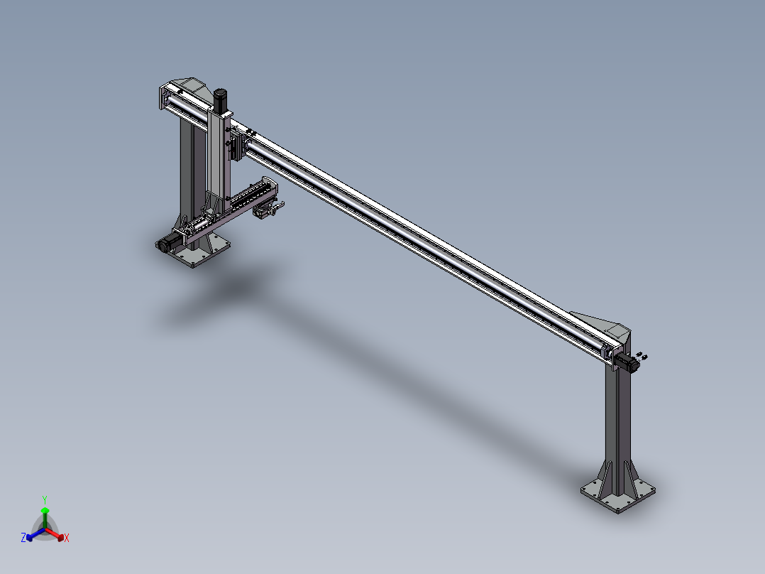 吊挂型三轴机械手--886309--20正等轴测图