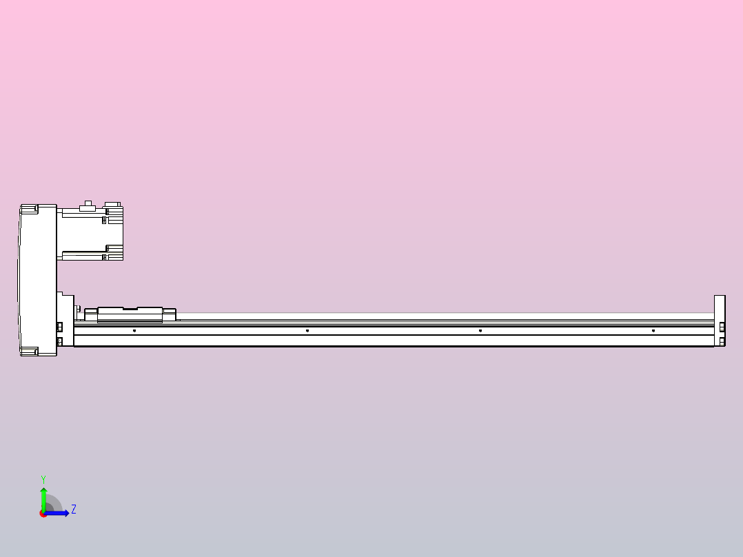 钢基模组TPA-KSR-8610C-740A1-MP-H0左视图