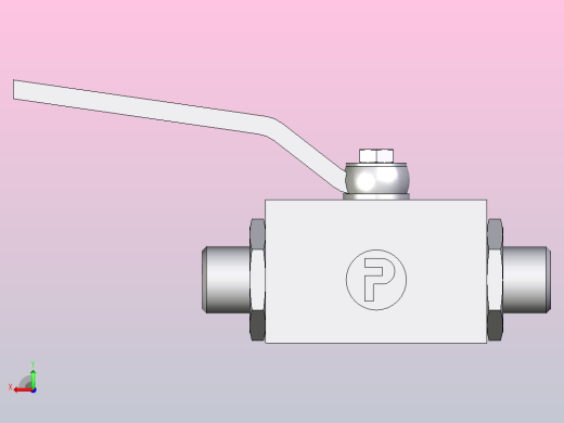 EO标准液压接头 2通不锈钢球阀KH08L71X后视缩略图