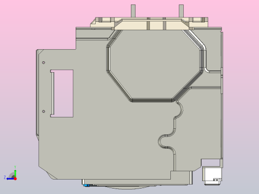 NXAF20N_H06 4P 抽屉万能式断路器三维模型 202206 (1)右视缩略图