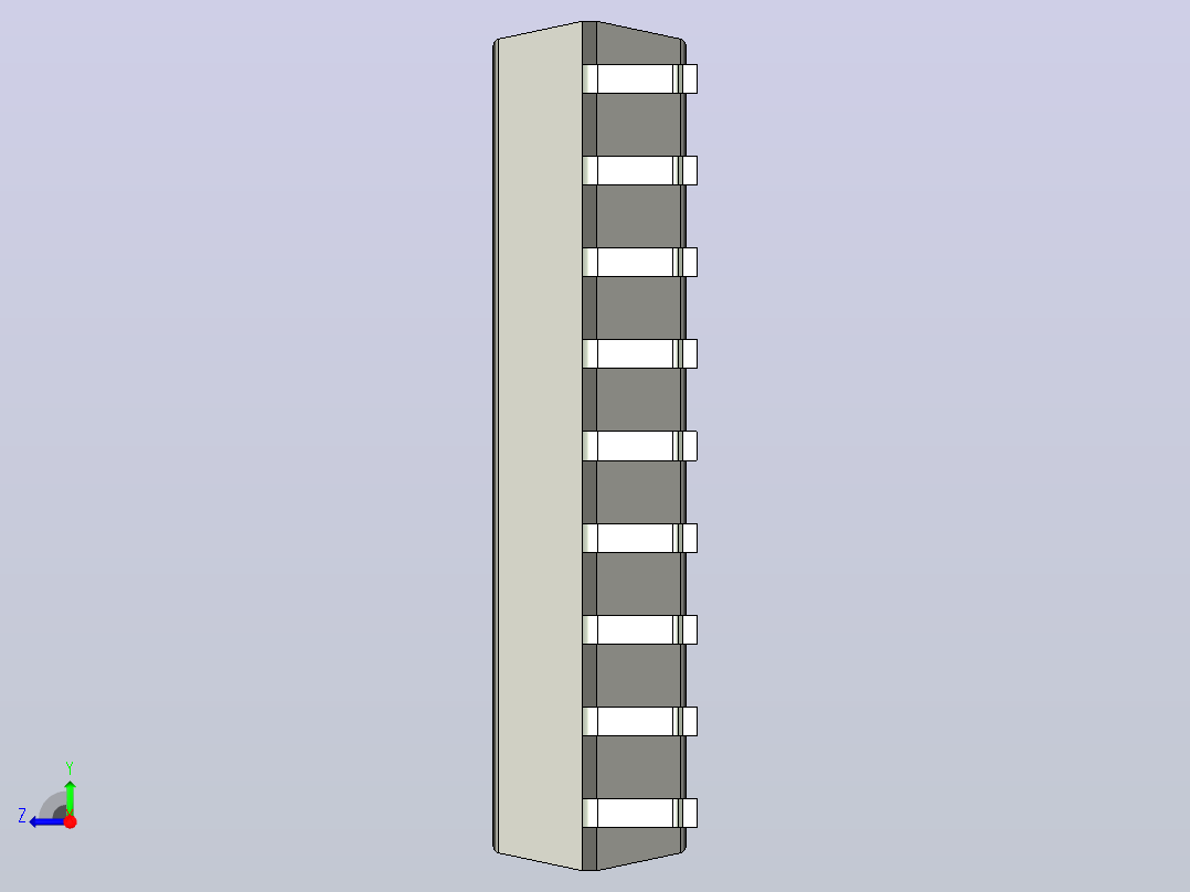 106x SOIC 封装（小外形集成电路）SOIC127P1034X267-18N右视图