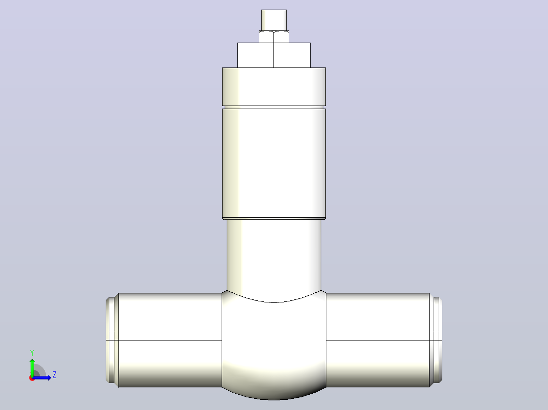 H64Y-1500Lb 电站止回阀[2.5]左视图