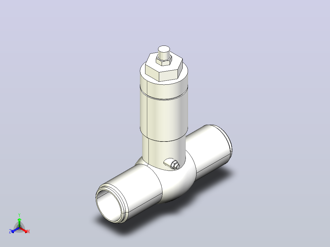 H64Y-1500Lb 电站止回阀[2.5]正等轴测图