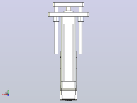 轻载电动缸TPA-ESR40-1210C-L100-MR-QDX-W-P40-C3后视缩略图