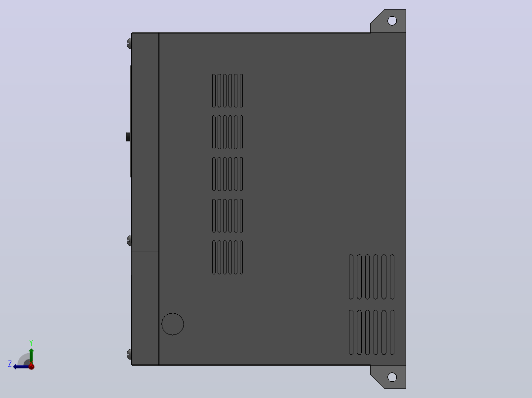 BD330系列高性能矢量变频器[BD330-5R5G-2]右视图