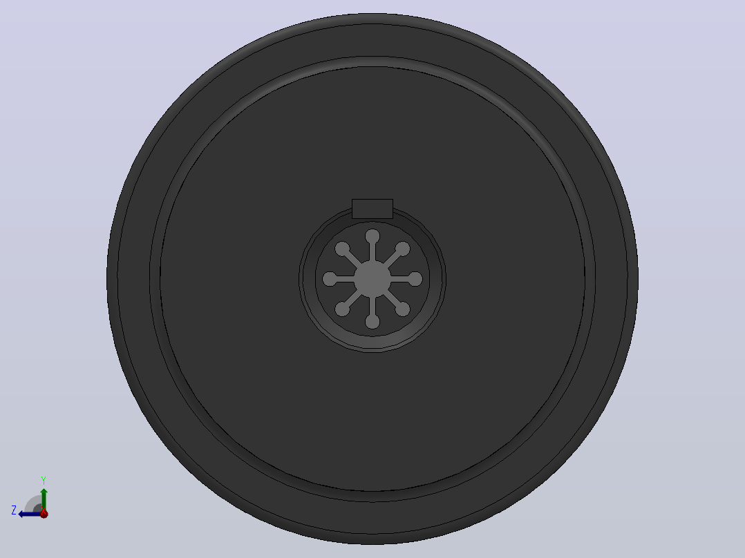 LM型梅花形弹性联轴器_LM11联轴器J170×142／Z70×107右视图