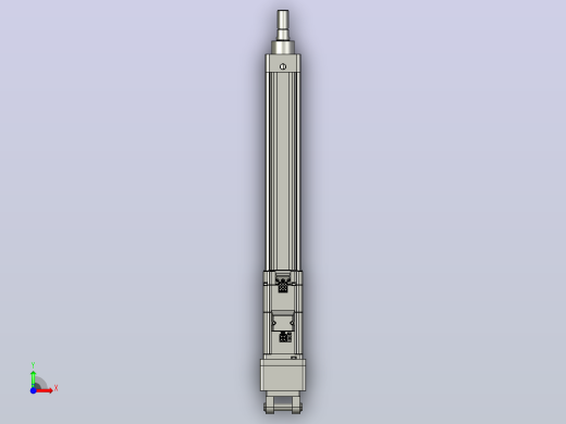 轻载电动缸TPA-ESR40-1210C-L300-MR-CB-W-P40-C3前视缩略图