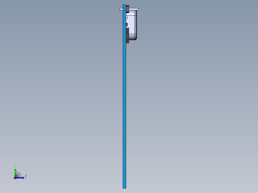 MFRC522简单型号-基于MFRC522芯片的RFID 13.56MHz读卡器左视图