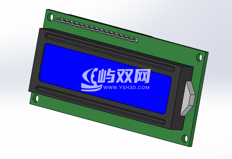 带串行接口的 LCD 模块