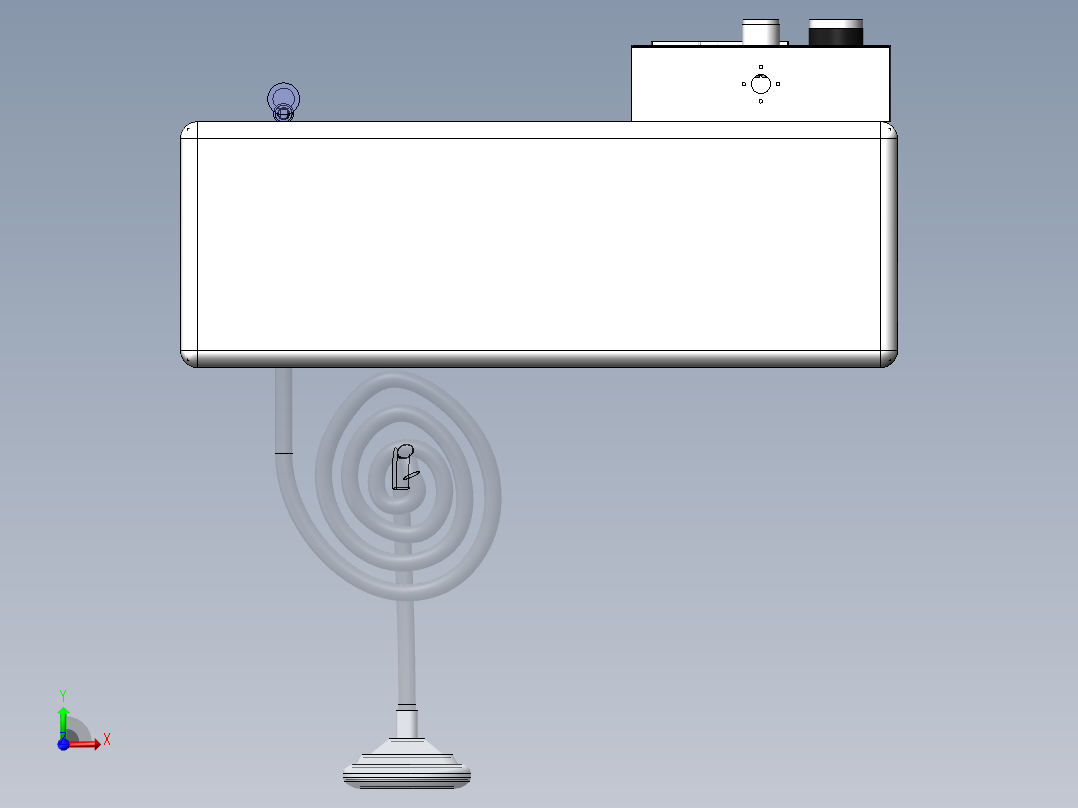 700呼吸机前视图