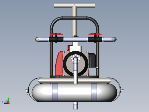 气垫船模型图右视缩略图