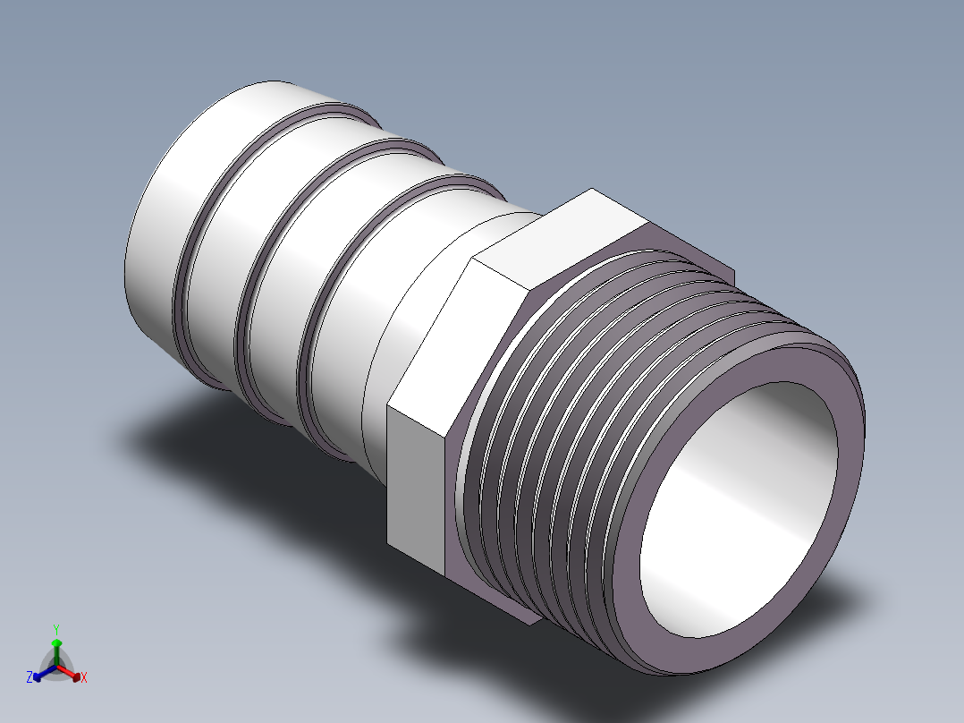 水管接头-有边 [DN25X27]
