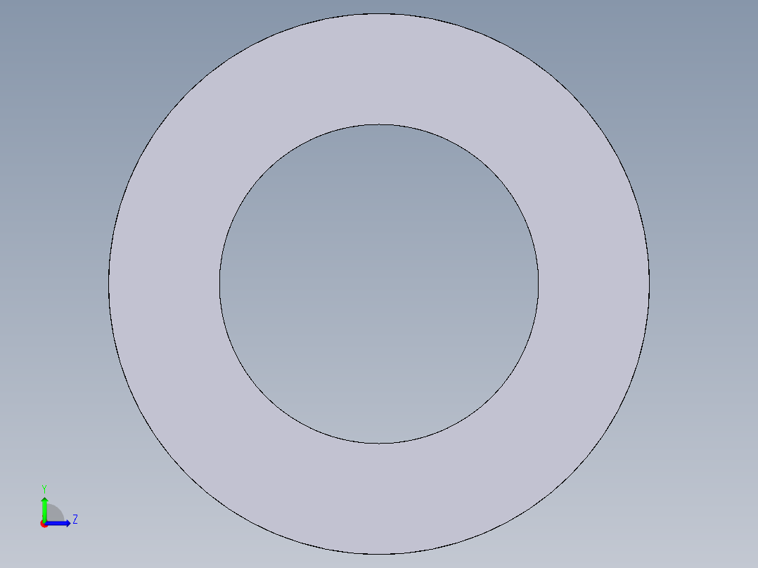 32JFV BSP螺纹后螺母左视图