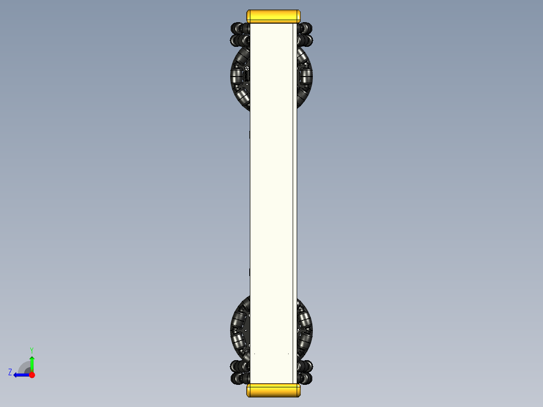 全向轮 底盘 (12)右视图