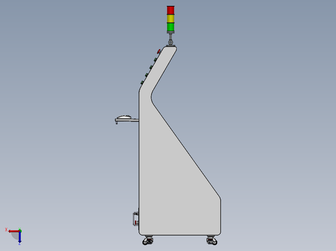 操作控制台A2右视图