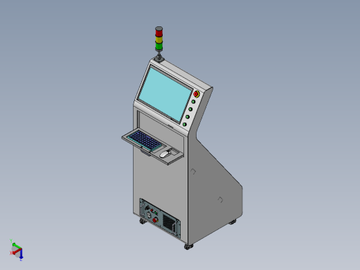 操作控制台A2正等轴测缩略图