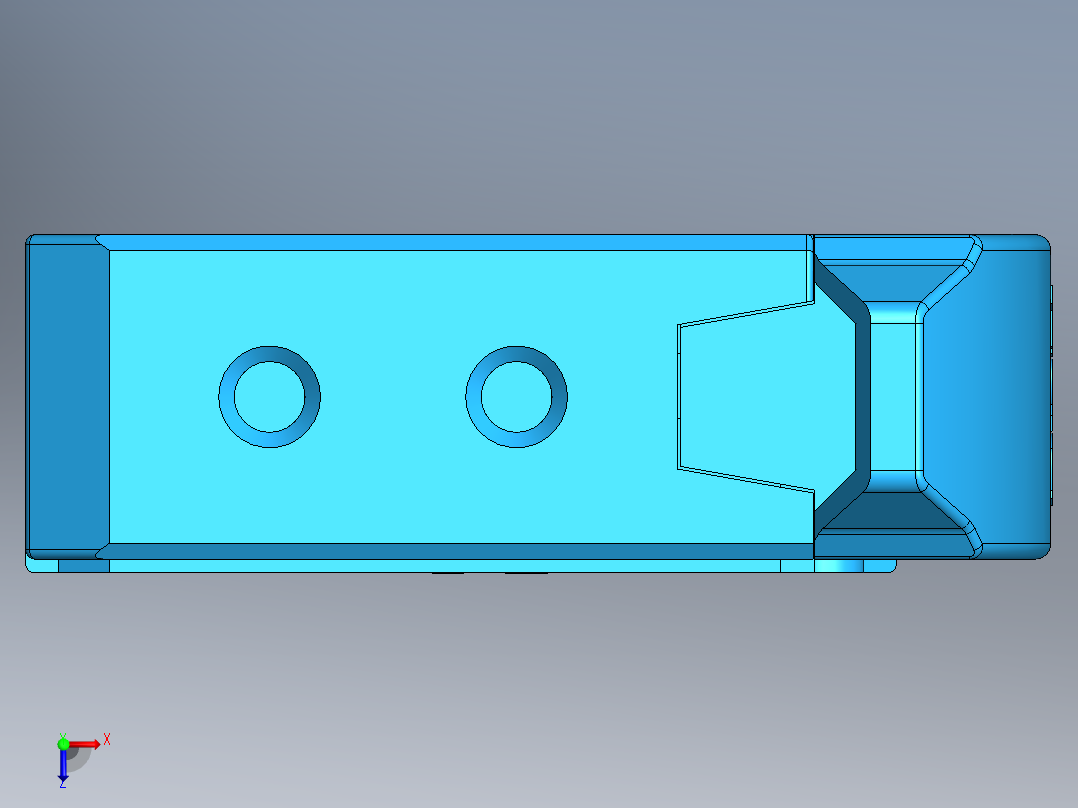FF-403 光纤放大器俯视图