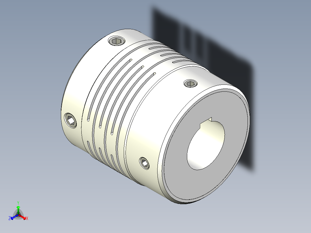 联轴器-Coupling_-_150-147_147-85x60-160_55-Yes主视图