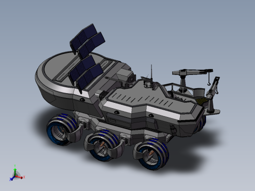 火星探索实验车