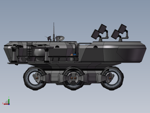 火星探索实验车后视缩略图