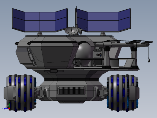 火星探索实验车右视缩略图