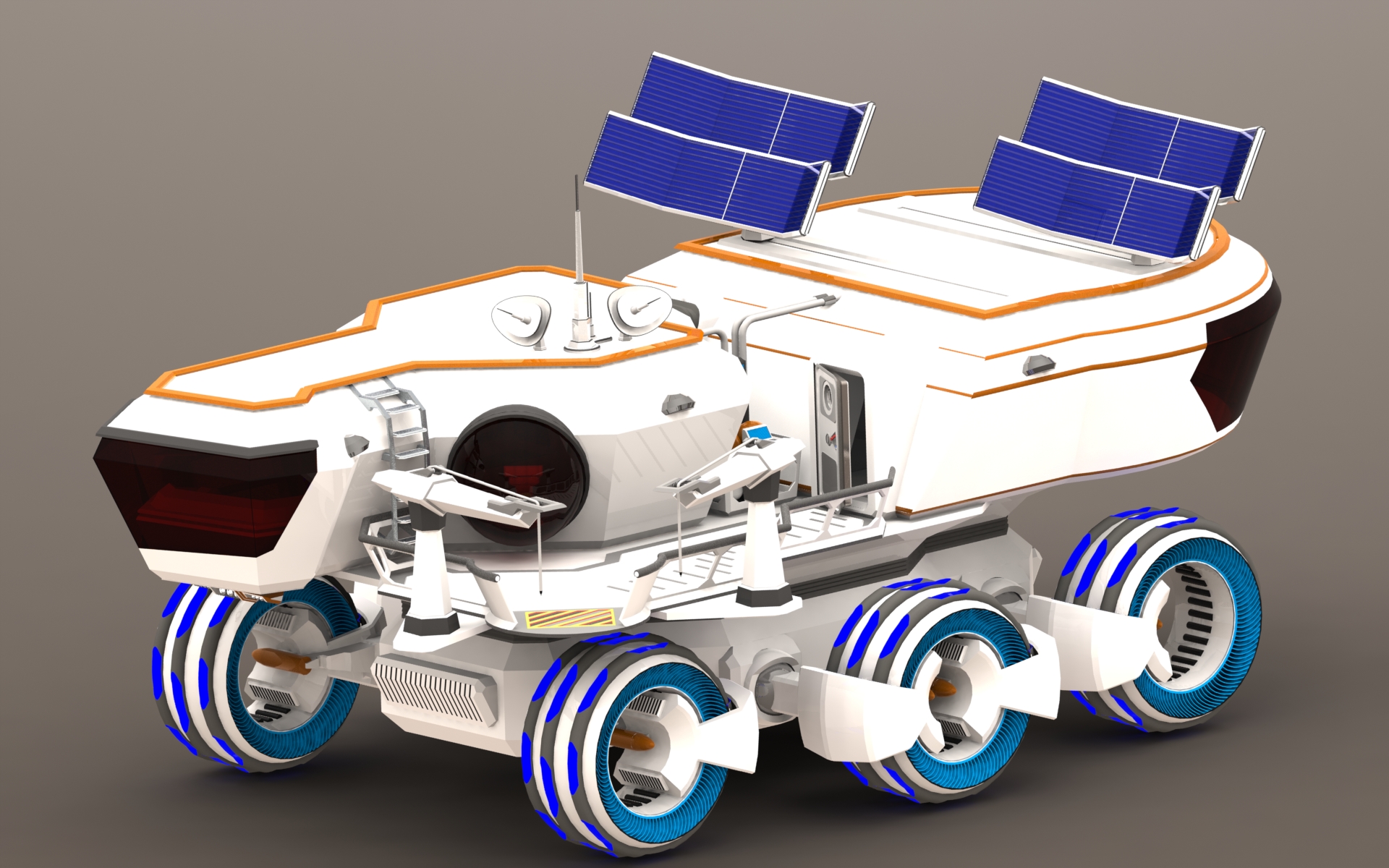 火星探索实验车