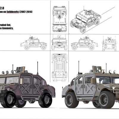 火星探索实验车