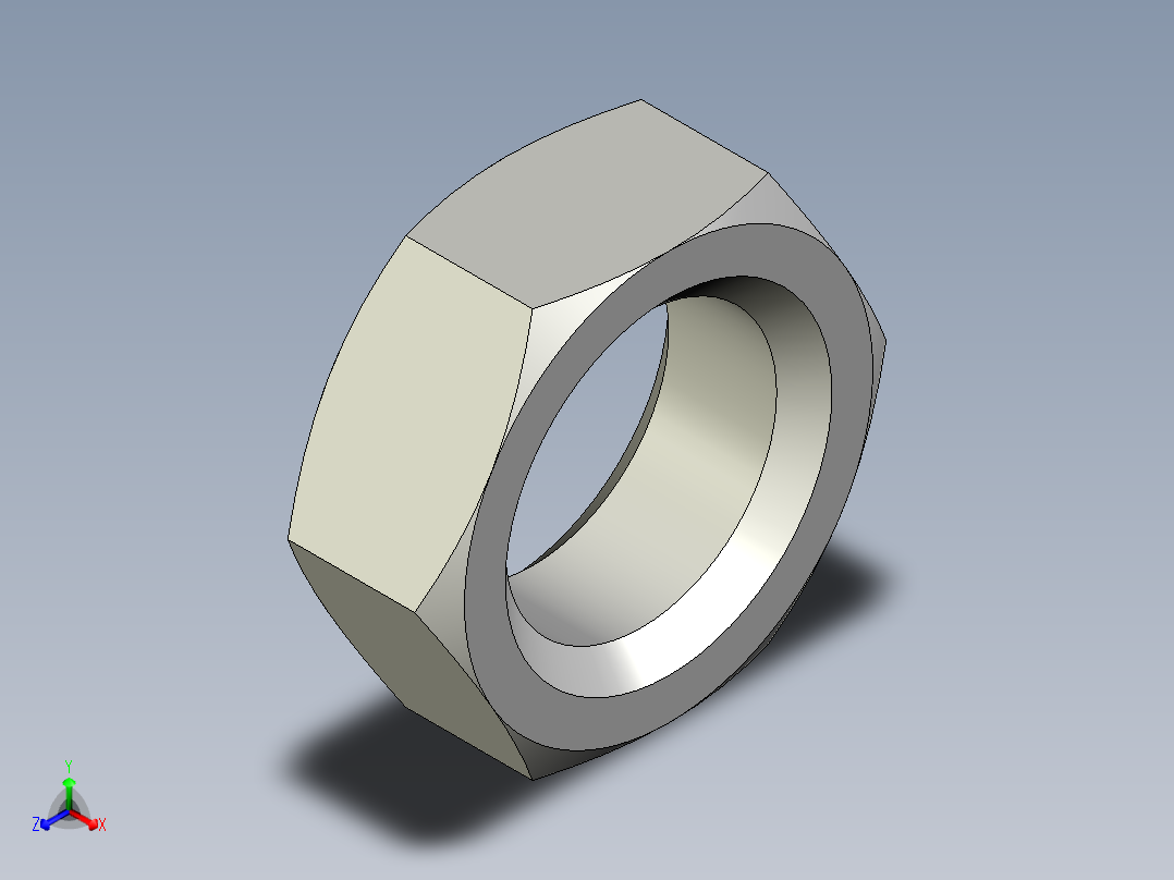 螺母-Nut_M8-4-10-30-30.stp主视图