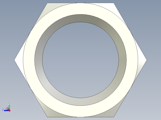 螺母-Nut_M8-4-10-30-30.stp右视缩略图