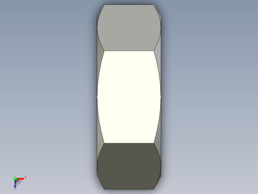 螺母-Nut_M8-4-10-30-30.stp俯视缩略图