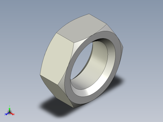 螺母-Nut_M8-4-10-30-30.stp正等轴测缩略图