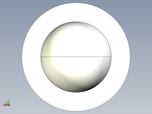 定位珠(塑膠本體)2208-3D多系列多零件图纸模型后视缩略图