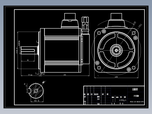 电机MS5G-130ST-CS(M)10015B-21P5-S01