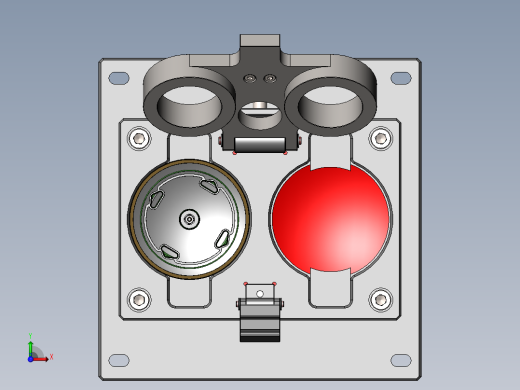 调节旋钮埋钉治具
