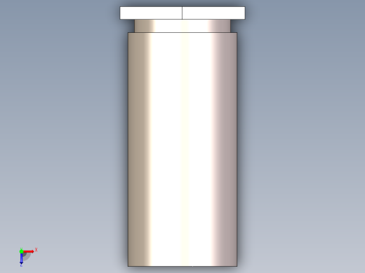 M3 L10毫米自动夹紧支架俯视缩略图