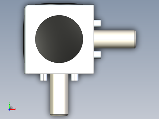 型材-BR 3D 30X30 CUBIC CONNECTOR KJN524479前视缩略图
