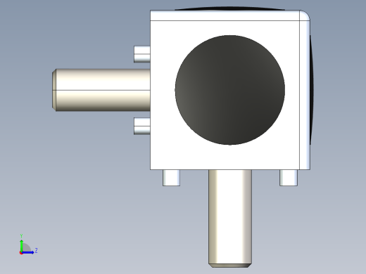 型材-BR 3D 30X30 CUBIC CONNECTOR KJN524479左视缩略图