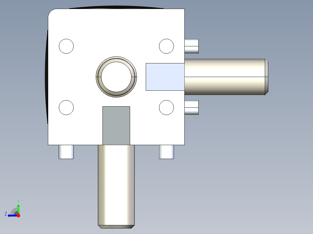 型材-BR 3D 30X30 CUBIC CONNECTOR KJN524479右视图