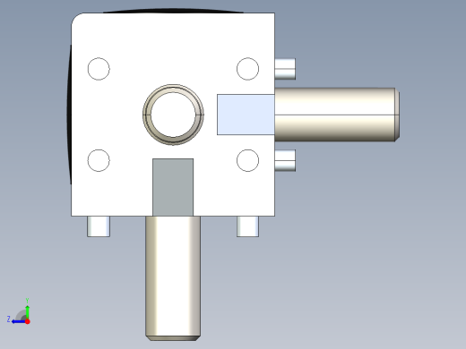 型材-BR 3D 30X30 CUBIC CONNECTOR KJN524479右视缩略图