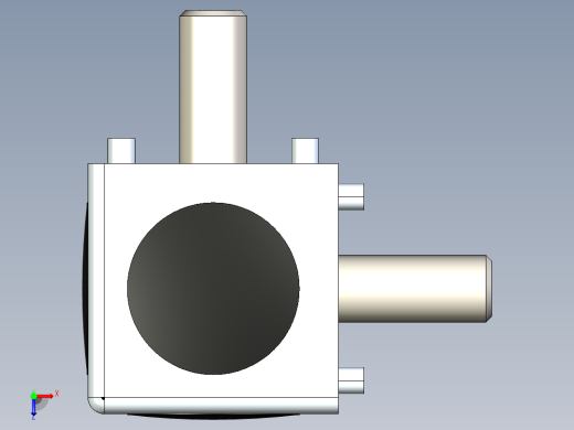 型材-BR 3D 30X30 CUBIC CONNECTOR KJN524479俯视缩略图