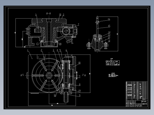 JX205-Y3150E型滚齿机的转台设计