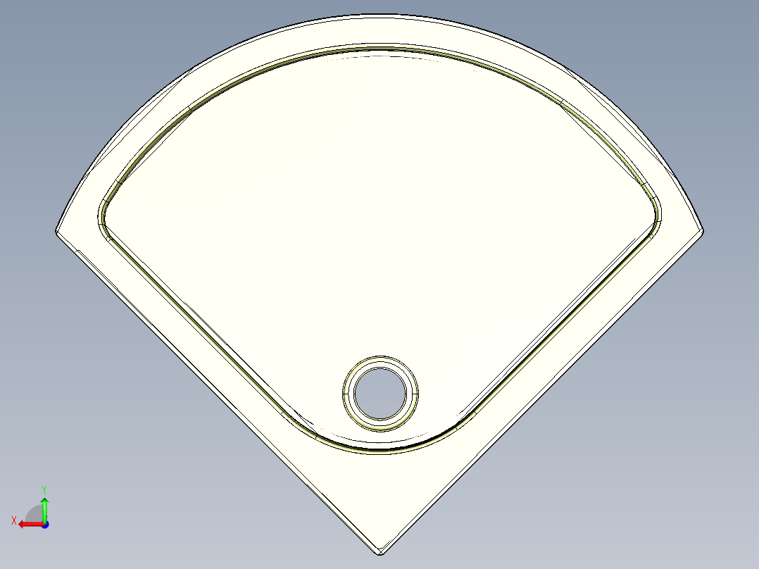 水槽、不锈钢水槽(162)后视图