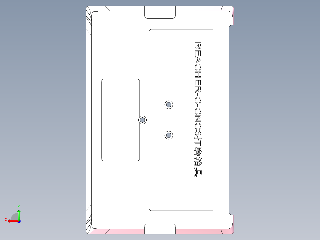 REACHER-笔记本CNC工装夹具三维模型CNC3-DAMOZHIJU后视图