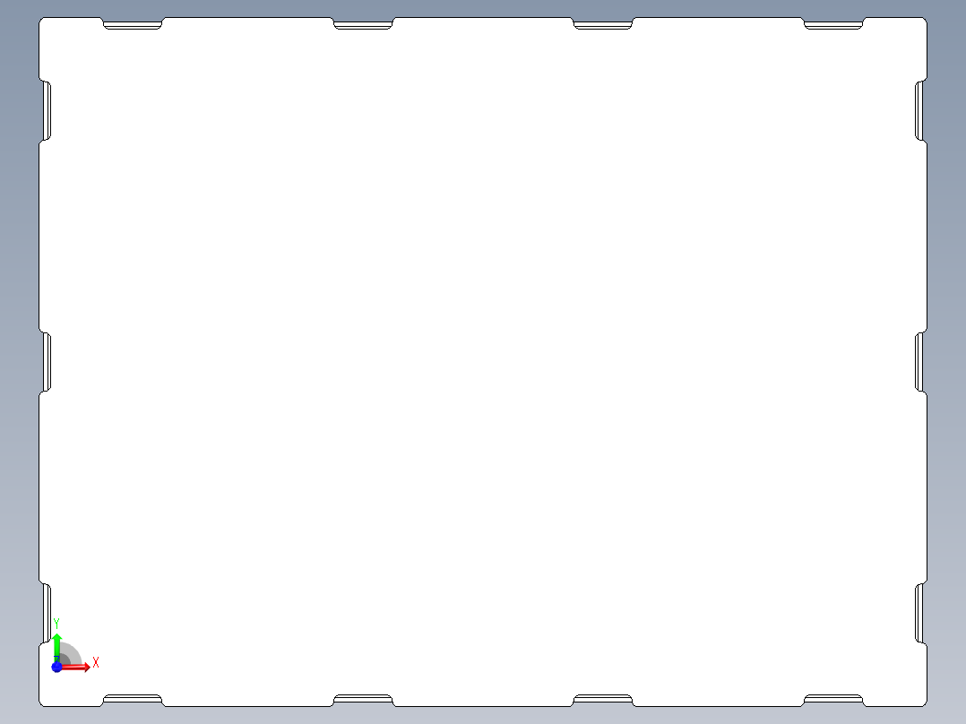 控制设备屏幕壳前视图