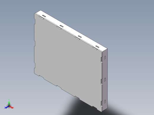 控制设备屏幕壳正等轴测缩略图