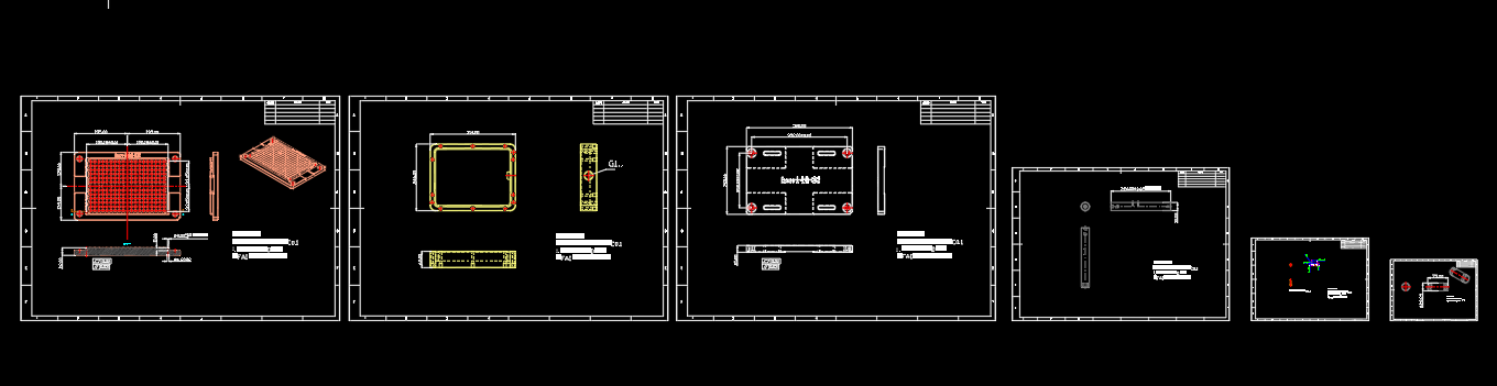 钢板粗铣内腔夹具模型