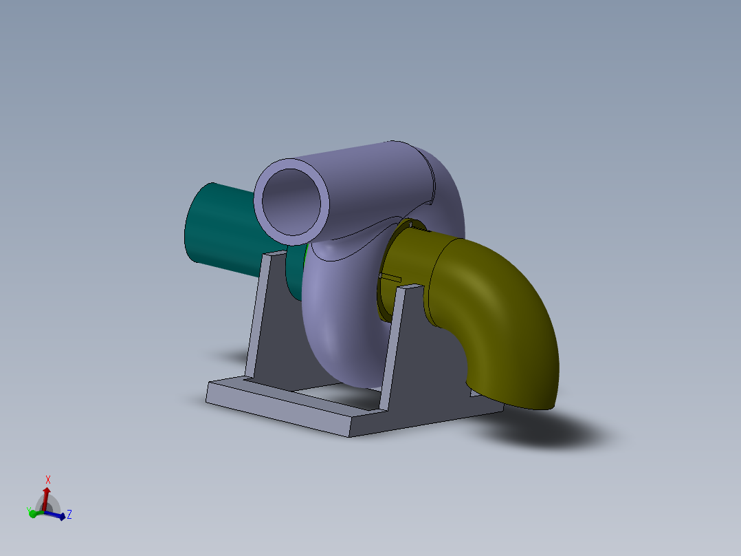 混流式水轮机模型