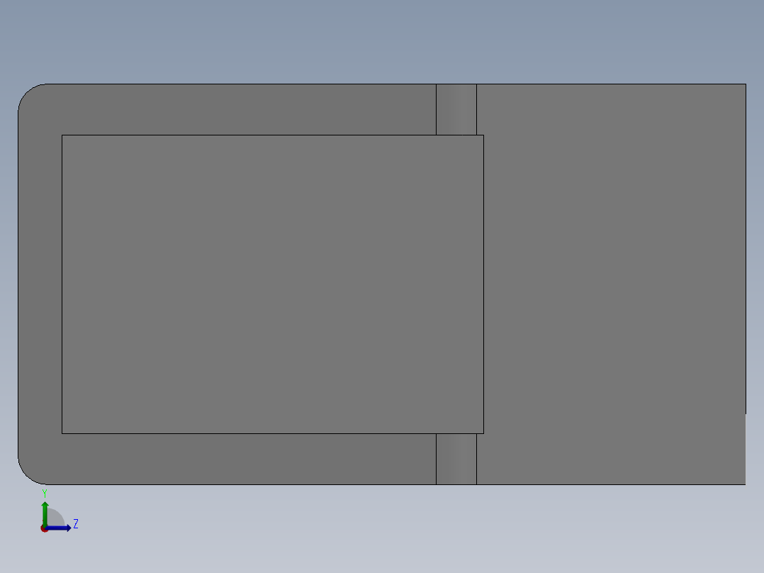 尼龙拉手[LE-LS-90]左视图