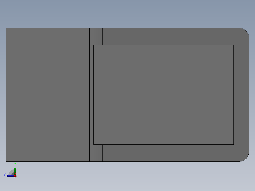 尼龙拉手[LE-LS-90]右视图