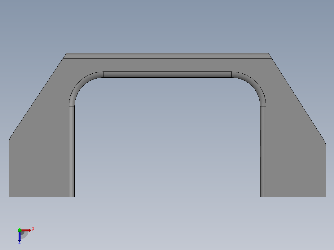 尼龙拉手[LE-LS-90]俯视图